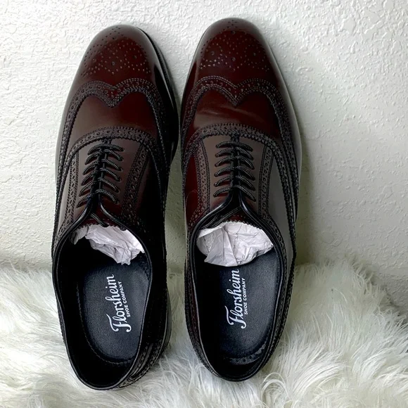FLORSHEIM Men's Lexington Wing-Tip Oxford - Picture 10 of 13